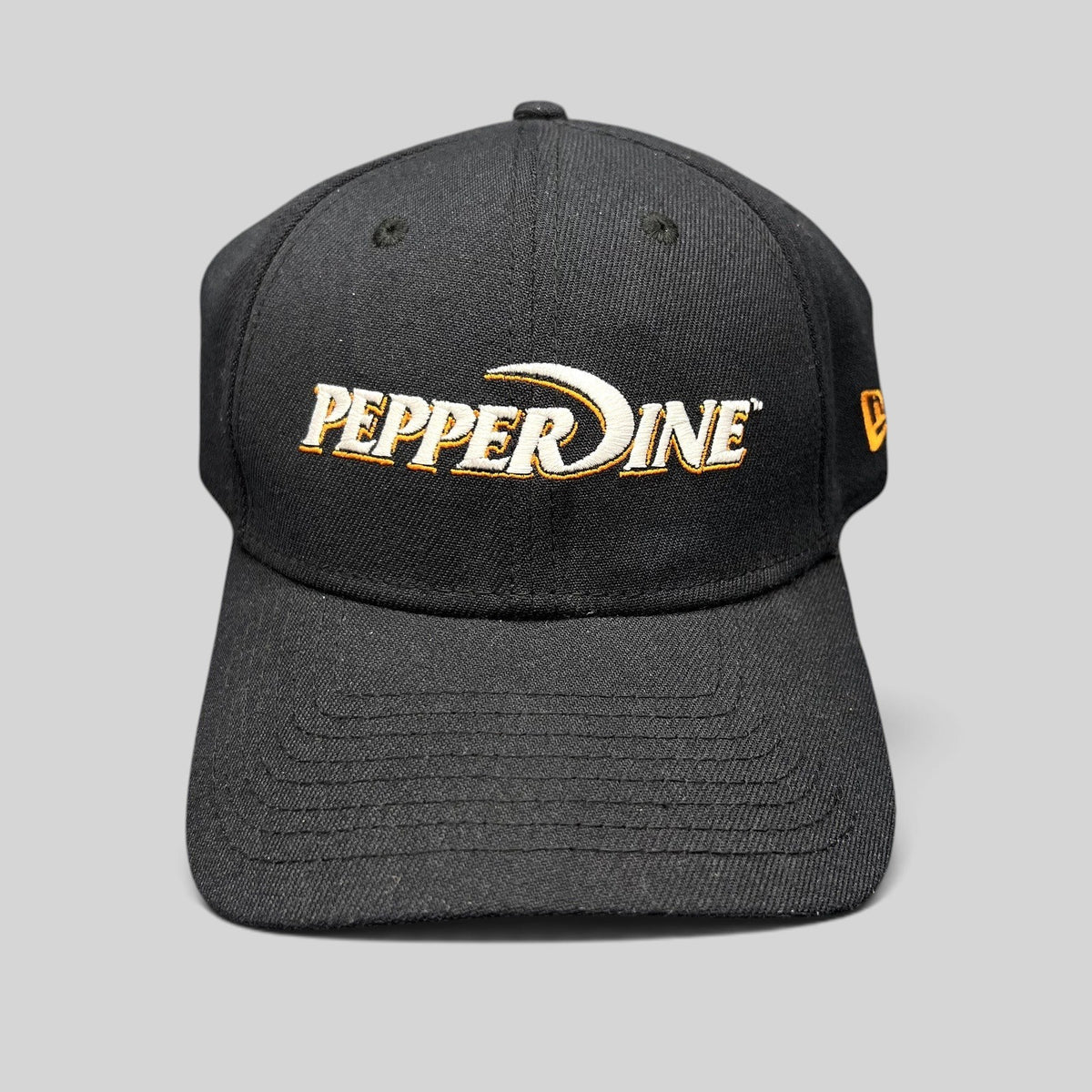 Raree Finds navy Pepperdine Waves New Era 39THIRTY flex fit hat with embroidered logo and structured curved bill