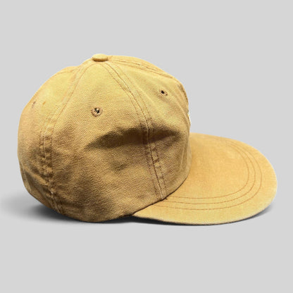 Raree Finds vintage Polo Ralph Lauren Sportsman tan cotton canvas fitted baseball cap with unstructured design