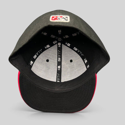 Raree Finds New Era 59FIFTY Richmond Flying Squirrels Marvel fitted cap interior showing branded taping and logo