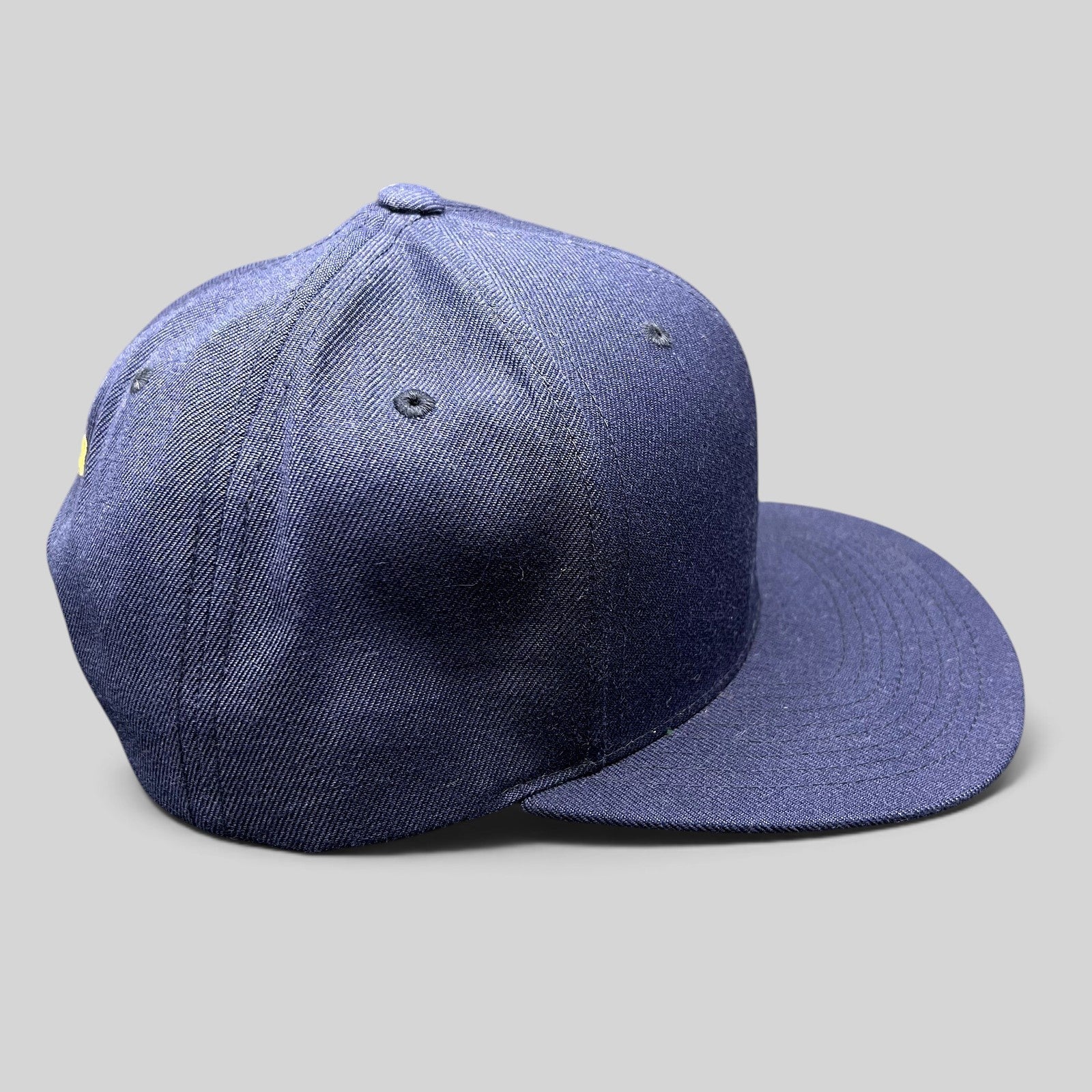Raree Finds vintage navy blue Star Trek Starfleet Academy crew snapback hat with structured flat brim