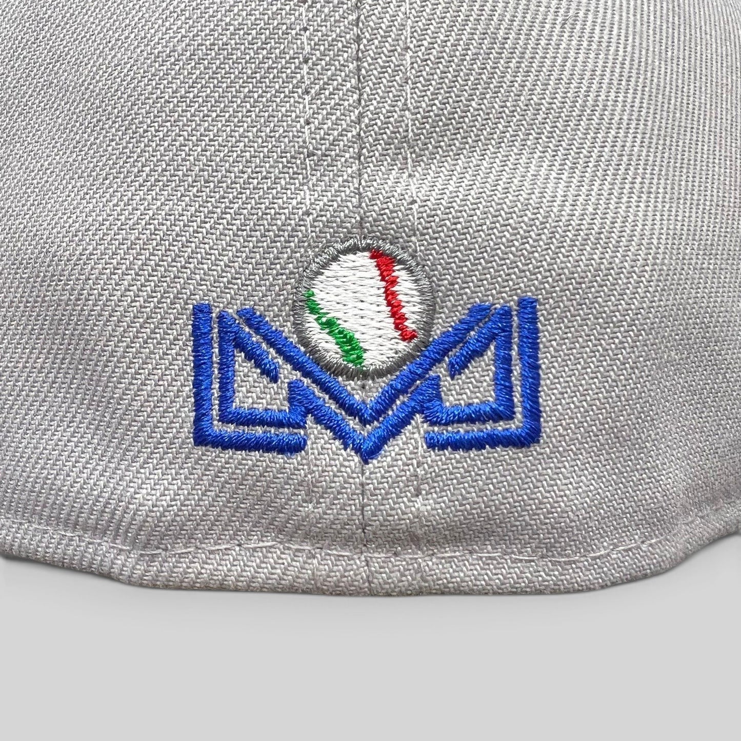 Raree Finds Sultanes de Monterrey New Era 59FIFTY fitted hat featuring detailed rear baseball embroidery in Mexico colors