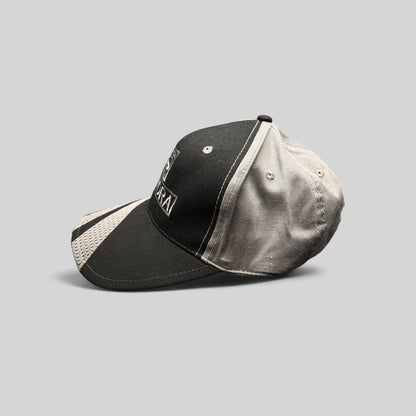 Raree Finds Toyota Tundra Trucks black and gray structured cap with embroidered logo and mesh-textured brim detail