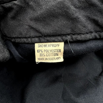 Raree Finds vintage Turnberry Scotland golf hat interior label showing showerproof polyester cotton material details