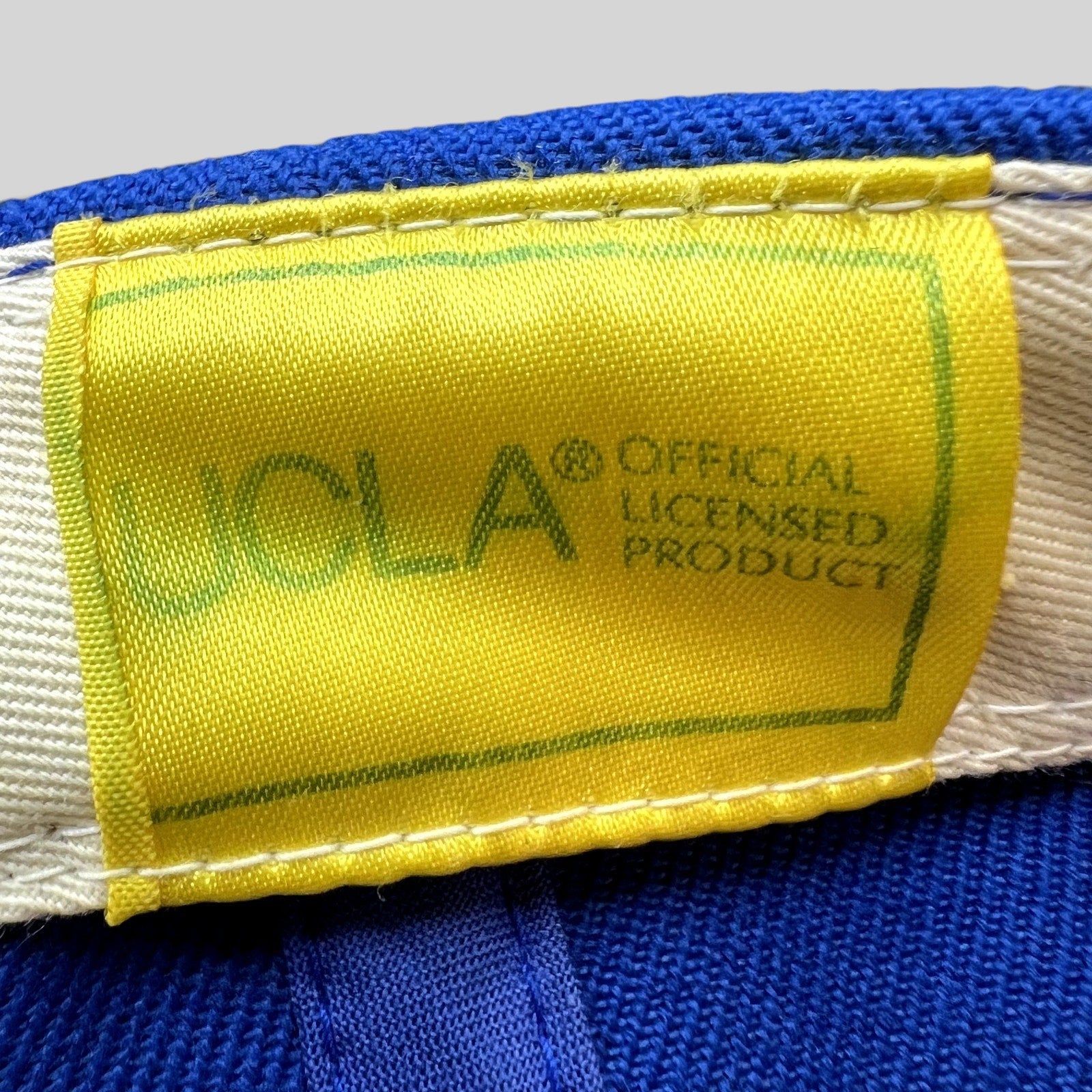 Raree Finds vintage UCLA Bruins snapback hat interior yellow official licensed product tag