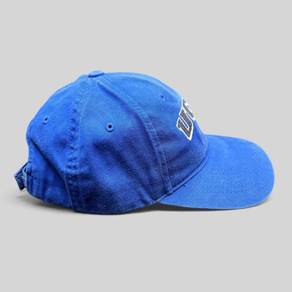 Raree Finds vintage royal blue UCSB Gauchos cotton strapback hat with embroidered collegiate lettering