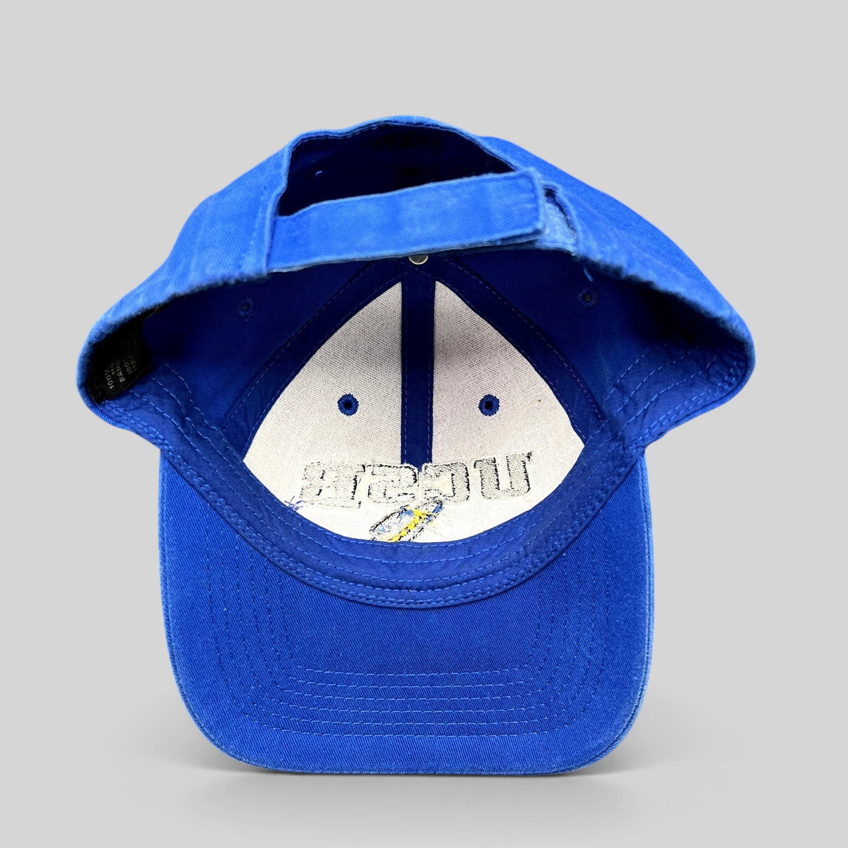 Raree Finds vintage royal blue UCSB Gauchos strapback hat with adjustable closure and embroidered collegiate logo