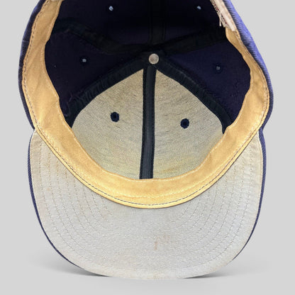 Raree Finds vintage New Era Diamond Collection Anaheim Angels wool fitted cap interior showing sweatband wear