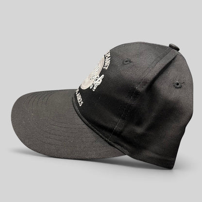 Raree Finds vintage black Hard Rock Cafe Buenos Aires snapback hat with white Save The Planet logo embroidery