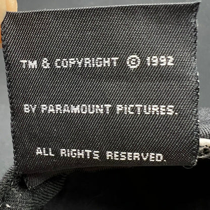 Raree Finds vintage 1992 Paramount Pictures copyright tag from a Juice movie promo snapback hat