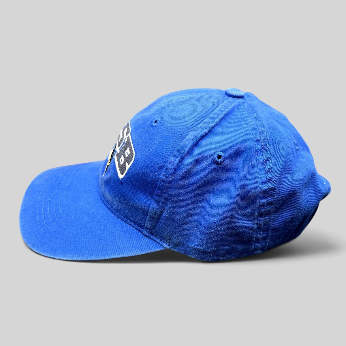 Raree Finds vintage royal blue Sportsman UCSB Gauchos strapback hat with embroidered university lettering