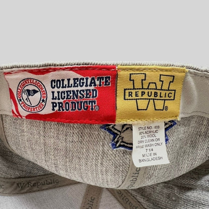 Raree Finds W Republic Morehead State Eagles fitted cap interior tag showing collegiate licensed product branding