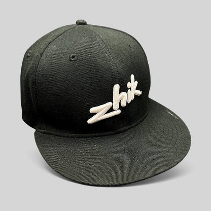 Raree Finds Zhik limited edition black fitted sailing cap with white embroidered logo and flat brim