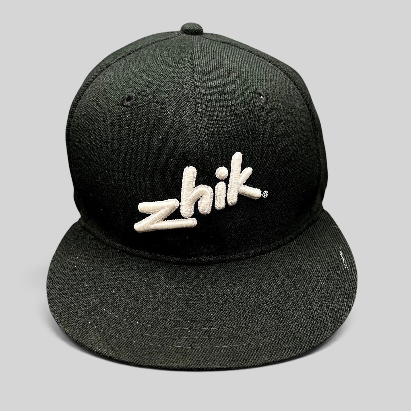 Raree Finds Zhik limited edition black wool fitted sailing cap with white embroidered logo