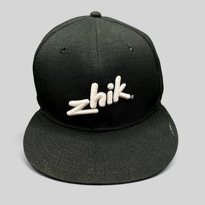 Raree Finds Zhik limited edition black wool fitted sailing cap with white embroidered logo