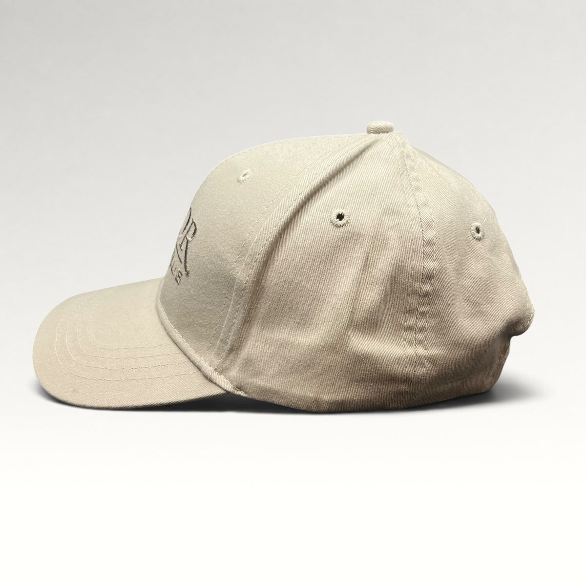 Side view of beige Thor Diesel Club cap